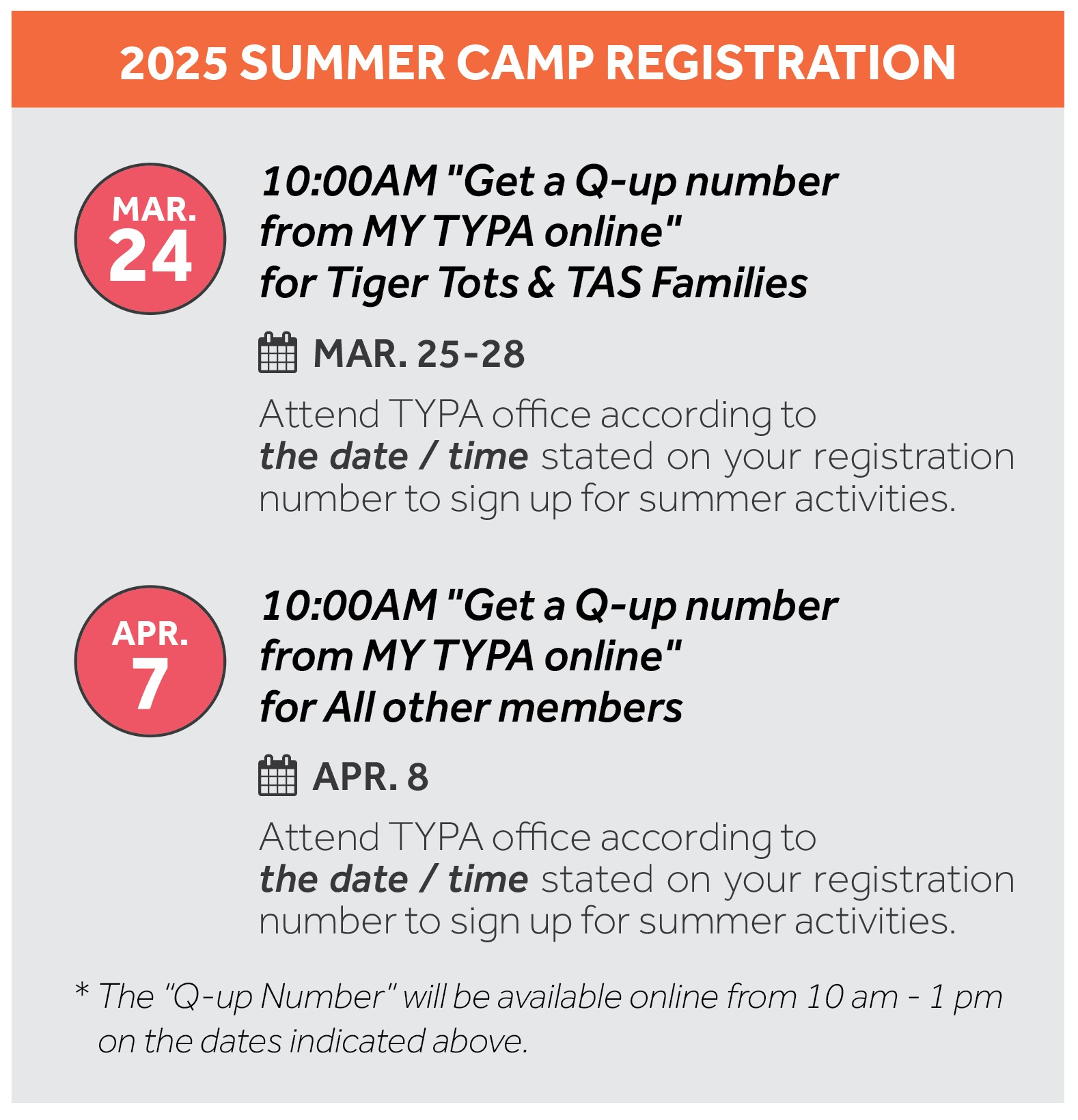 Summer Camps | TYPA